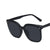 Vintage Style Geometric Ac Square Full Frame Women'S Sunglasses