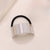 Minimalist Color Block Alloy Plating Hair Tie