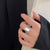 925 Sterling Silver Shell Round Rings