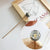 Minimalist Round Metal Plating Hairpin