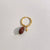 1 Pair Retro Solid Color Plating 304 Stainless Steel 16K Gold Plated White Gold Plated Gold Plated Drop Earrings