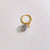 1 Pair Retro Solid Color Plating 304 Stainless Steel 16K Gold Plated White Gold Plated Gold Plated Drop Earrings