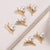 Sweet Solid Color Metal Plating Hair Clip