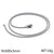 Minimalist Commute Solid Color Titanium Steel Plating 18K Gold Plated Women'S Necklace