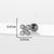 Ear Cartilage Rings & Studs Flower 316L Stainless Steel  Copper