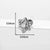 Ear Cartilage Rings & Studs Flower 316L Stainless Steel  Copper