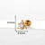 Ear Cartilage Rings & Studs Flower 316L Stainless Steel  Copper