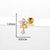 Ear Cartilage Rings & Studs Flower 316L Stainless Steel  Copper