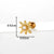 Ear Cartilage Rings & Studs Flower 316L Stainless Steel  Copper