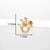 Ear Cartilage Rings & Studs Flower 316L Stainless Steel  Copper