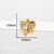 Ear Cartilage Rings & Studs Flower 316L Stainless Steel  Copper