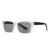 Minimalist Classic Style Color Block Pc Square Inlay Full Frame Women'S Sunglasses