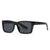 Minimalist Classic Style Color Block Pc Square Inlay Full Frame Women'S Sunglasses