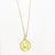 Minimalist Constellation Copper 14K Gold Plated Pendant Necklace In Bulk
