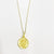 Minimalist Constellation Copper 14K Gold Plated Pendant Necklace In Bulk