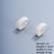 1 Pair Minimalist C Shape Three-Dimensional Copper Ear Studs