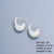 1 Pair Minimalist C Shape Three-Dimensional Copper Ear Studs