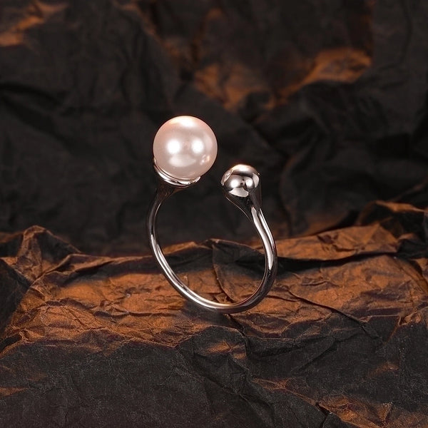 925 Sterling Silver C Shape Open Rings