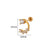 Ear Cartilage Rings & Studs Geometric Copper Plating Artificial Gemstones