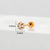 Ear Cartilage Rings & Studs Geometric Copper Plating Artificial Gemstones