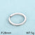1 Piece Stainless Steel 18K Gold Plated Round