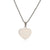 Punk Minimalist Heart Shape Stainless Steel Plating Inlay Pendant Necklace