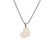 Punk Minimalist Heart Shape Stainless Steel Plating Inlay Pendant Necklace