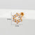 Ear Cartilage Rings & Studs Geometric Copper Plating Artificial Gemstones