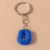 Minimalist Letter Resin Bag Pendant Keychain