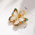 1 Piece Cute Tortoise Dragonfly Butterfly Copper Enamel Plating Jewelry Accessories