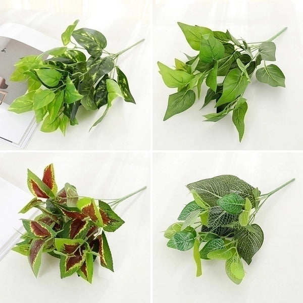 Minimalist Classic Style Solid Color Plastic Imitation Plants Artificial Flowers