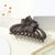 Women'S Minimalist Flower Plastic Stoving Varnish Hair Claws