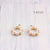 10 Pcs/Package Alloy Pearl Geometric Pendant Minimalist