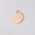 1 Piece Stainless Steel None 18K Gold Plated Rose Gold Plated Solid Color Pendant