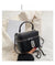 Women'S Medium Pu Leather Solid Color Classic Style Square Zipper Shoulder Bag