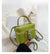 Women'S Medium Pu Leather Solid Color Classic Style Square Zipper Shoulder Bag