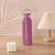 Casual Solid Color Stainless Steel Water Bottles 1 Piece