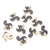 10 Pcs/Package Alloy Squirrel Pendant