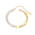 304 Stainless Steel 18K Gold Plated Hip-Hop Inlay Solid Color Zircon Bracelets Necklace