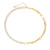 304 Stainless Steel 18K Gold Plated Hip-Hop Inlay Solid Color Zircon Bracelets Necklace