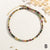 Ig Style Handmade Square Stone 18K Gold Plated Choker In Bulk