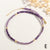 Ig Style Handmade Square Stone 18K Gold Plated Choker In Bulk