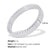 Titanium Steel Minimalist Geometric Plating Rings