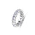 925 Sterling Silver Zircon Geometric Rings