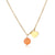 Casual Minimalist Heart Shape 304 Stainless Steel Gold Plated Plating Inlay Pendant Necklace