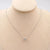 304 Stainless Steel Titanium Steel Gold Plated Casual Minimalist Plating Inlay Geometric Rhinestones Necklace