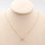 304 Stainless Steel Titanium Steel Gold Plated Casual Minimalist Plating Inlay Geometric Rhinestones Necklace