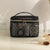 Casual Solid Color Polyester Composite Needle Punched Cotton Storage Bag Makeup Bags