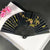 3 Pieces Ancient Style Folding Fan Female Classical Tassel Silk Fan Chinese Style Small Fan Portable Dance Craft National Fashion Fan Student Fan