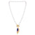 Minimalist Classic Style American Flag Wings Alloy Gold Plated Silver Plated Pendant Necklace